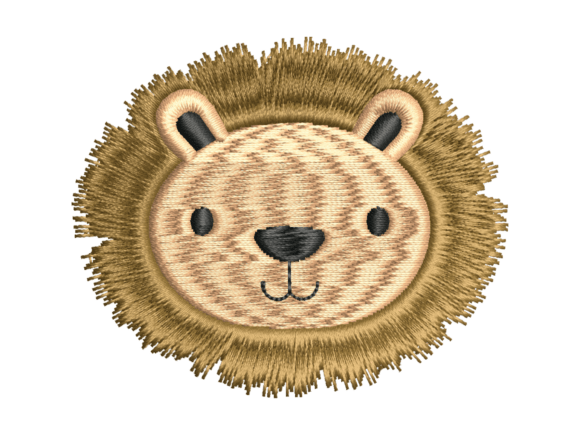 Cute Lion Face Embroidery: A Seller's Review