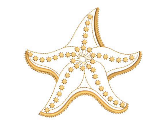 Decorative Starfish Embroidery Design Review